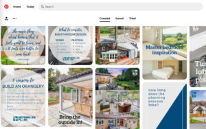Pinterest is a great source for house extension inspiration