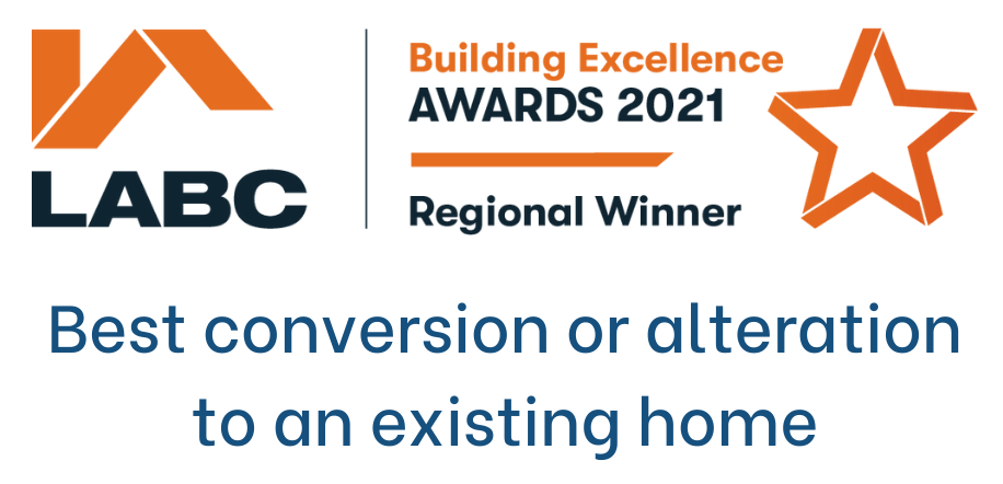 LABC Building Excellence Award Winner 2021 - Sevenoaks Plans